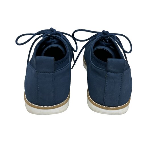 Zara Navy Lace Up Saddle Shoes Boys size 38 / 5 - Picture 4 of 7